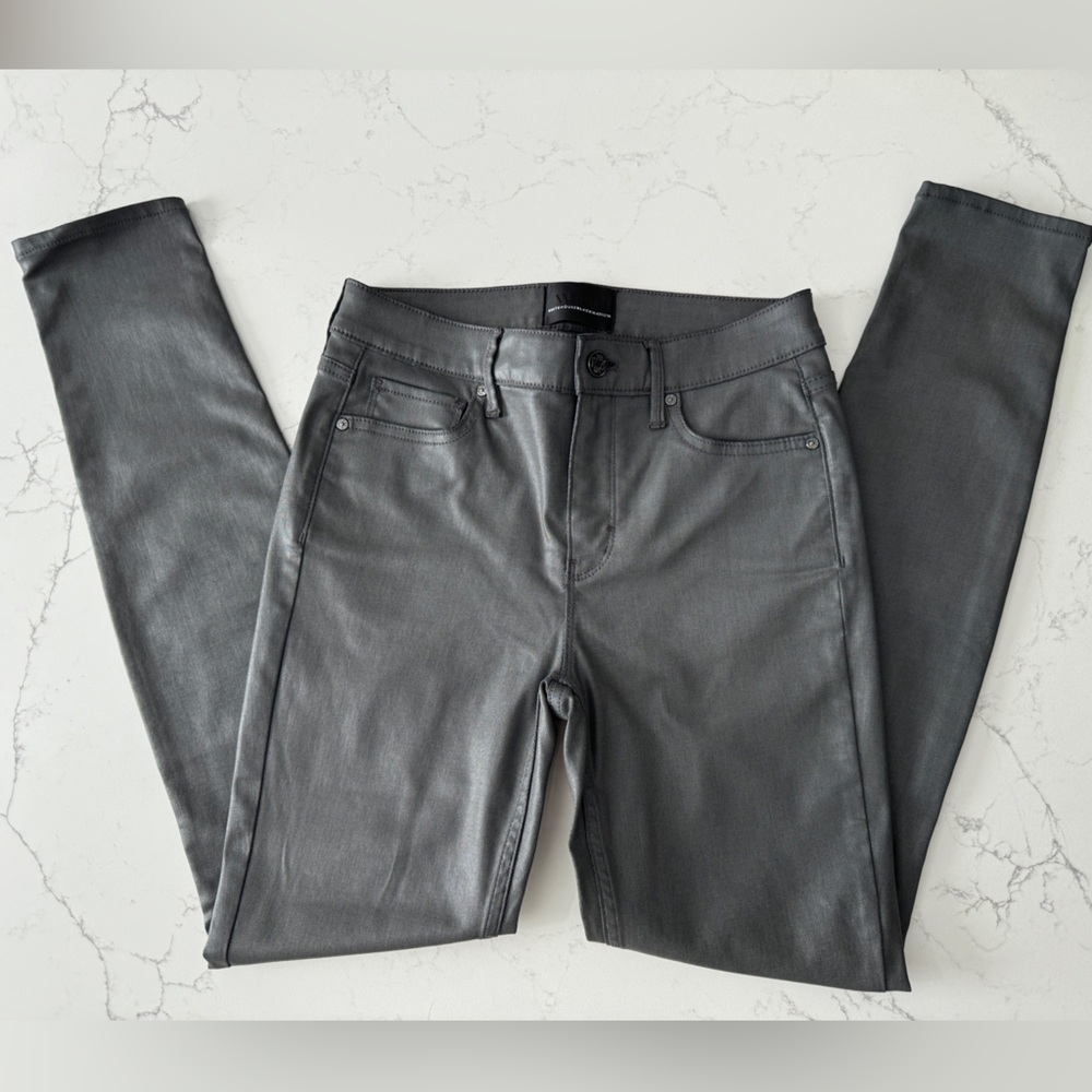 Black coated jeans WHBM